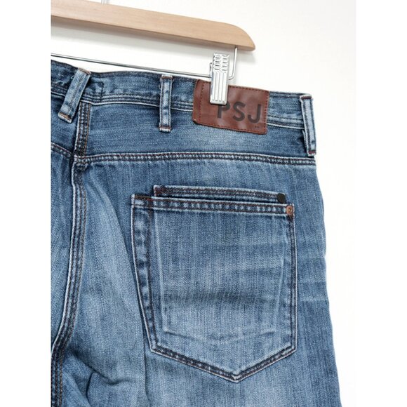 PAUL SMITH - Men's Medium Blue Slight Taper Jeans Size 32 - Picture 4 of 8